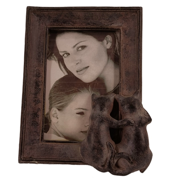 Cats Kittens Resin Picture Photo Frame Black Kitty