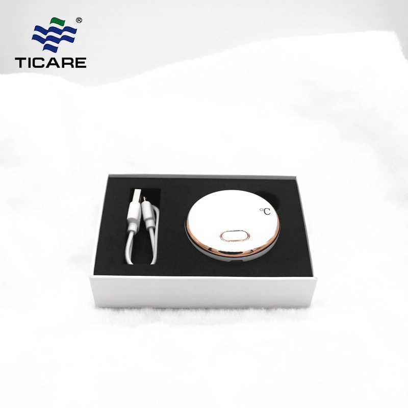 Portable round shape no touch pocket digital thermometer