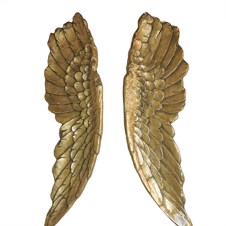 Resin Angel Wings Statue Wall Décor
