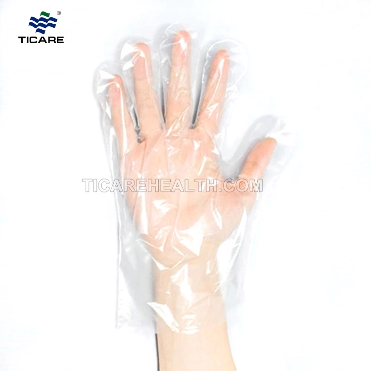 Disposable PE examination Polyethylene gloves for medical