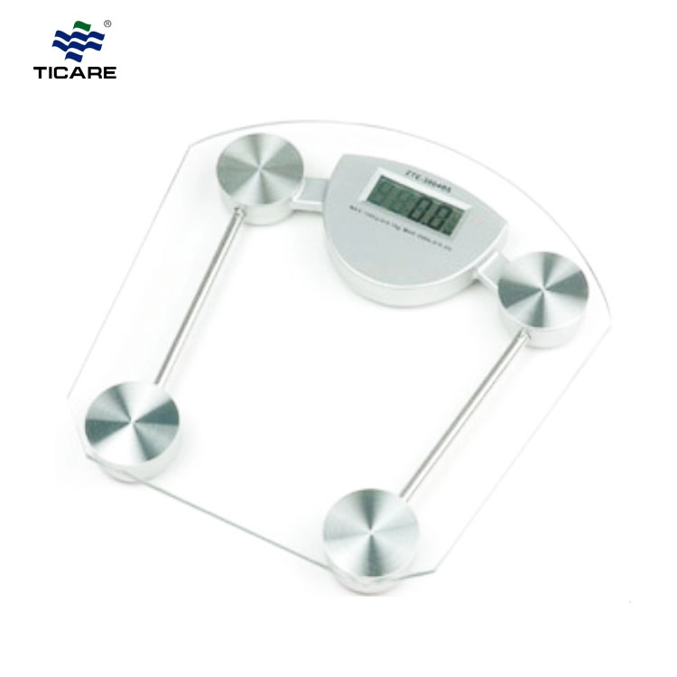 150kgs Clear Glass Bathroom Personal Weight Scale Body Fat Electronic Scale