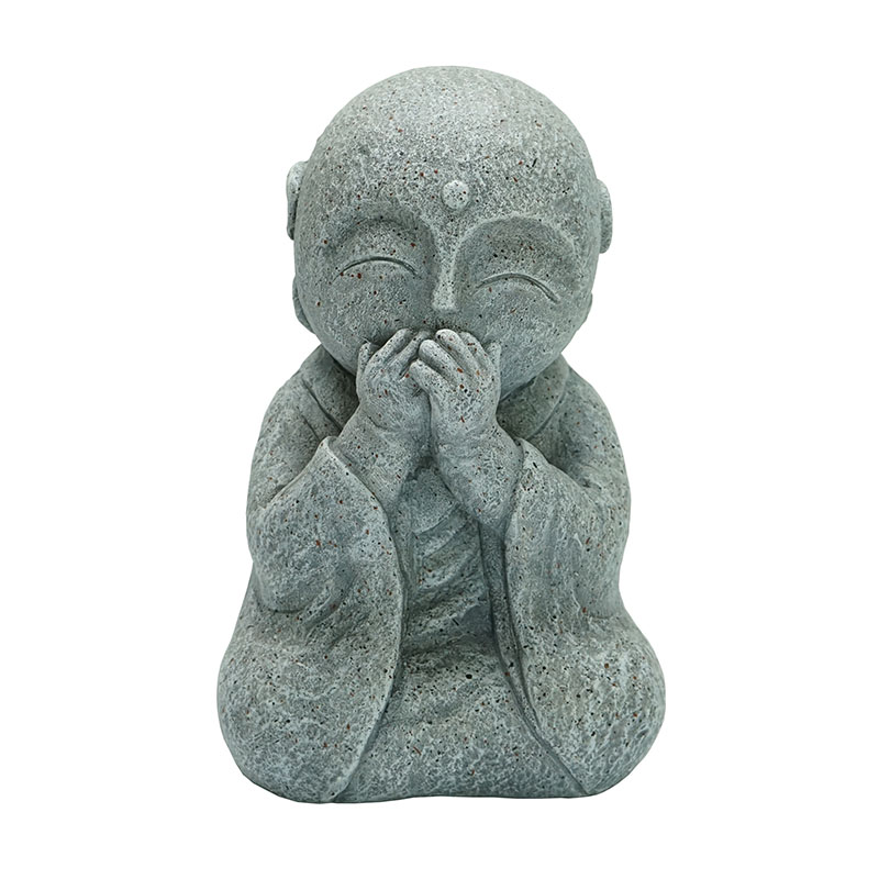 Speak No Evil Jizo Monk statue