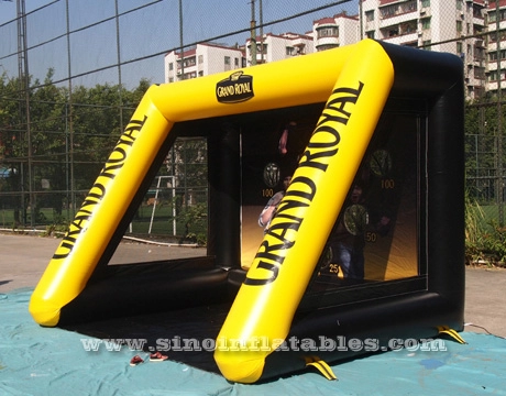 Kids N adults inflatable football toss game for shooting target goal set from Sino Inflatables