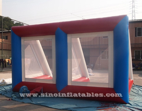 20'x20' Kids N adults challenge inflatable football penalty goal for football exercise