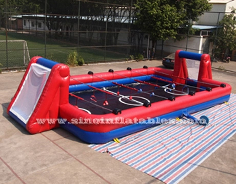 40'x25' children N adults big inflatable soccer field for indoor or outdoor football interactive fun