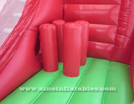 Pop commercial fireman inflatable combo for sale from Sino inflatables