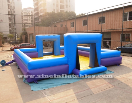28x25 ft outdoor kids N adults inflatable soap soccer field for interactive games