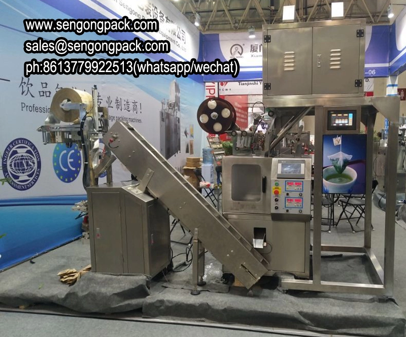 C21DX Automatic PLA Pyramid filling and sealing machine