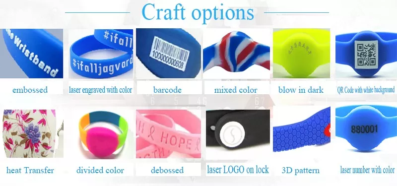 Silicone Wristband With Rfid