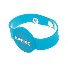 RFID Soft PVC Disposable Button NFC Bracelet