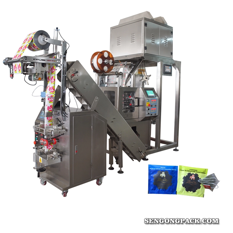 C21DX  overwrapping machine for triangular tea bags