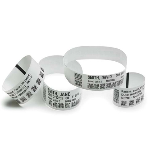 Thermal Printable Disposable Paper Wristband For Medical With FM1108 Chip