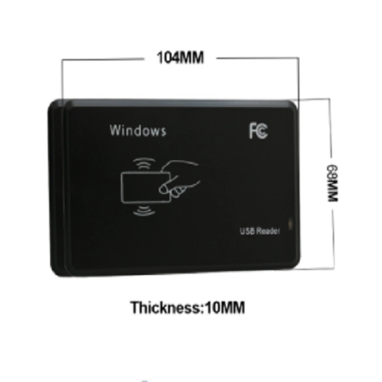 125KHZ USB/RS232 Interface LF RFID Smart ID Card Reader