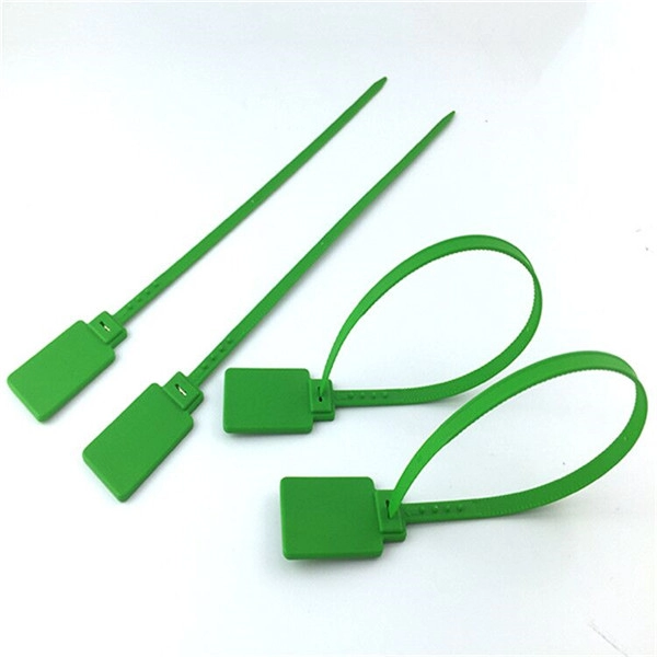 Passive 13.56mhz PP plastic RFID Cable Tie Seal Tags for tracking management
