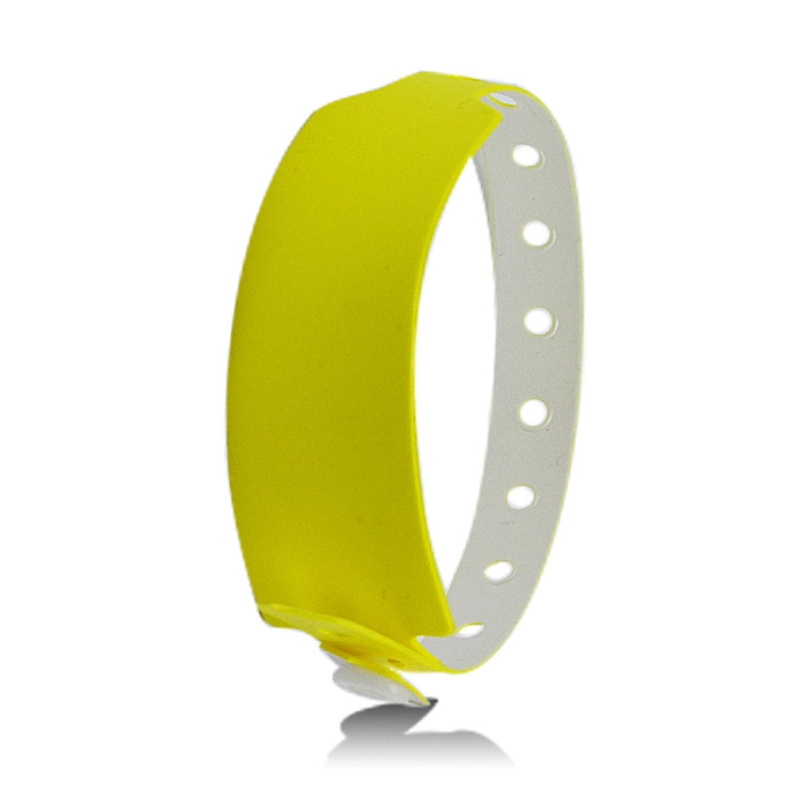 UHF Long Distance RFID Disposable Soft PVC Wristbands