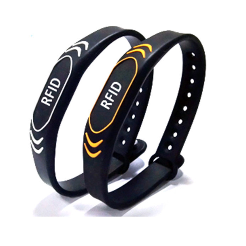 LF/HF Silicone Elastic Stretch RFID Smart Wristband