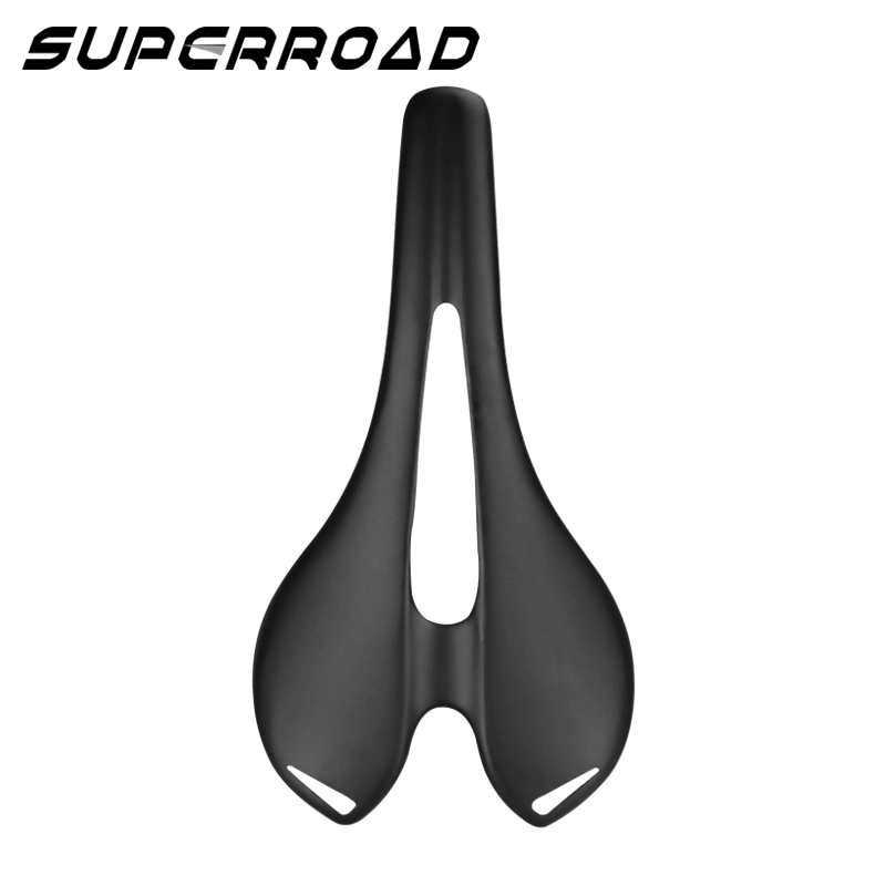 Carbon Road Bike MTB Oval Bow Bicycle Saddle