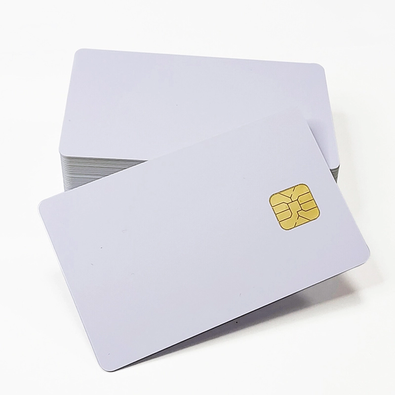 White Blank Printable SLE4442/4428 Contact Smart IC Card
