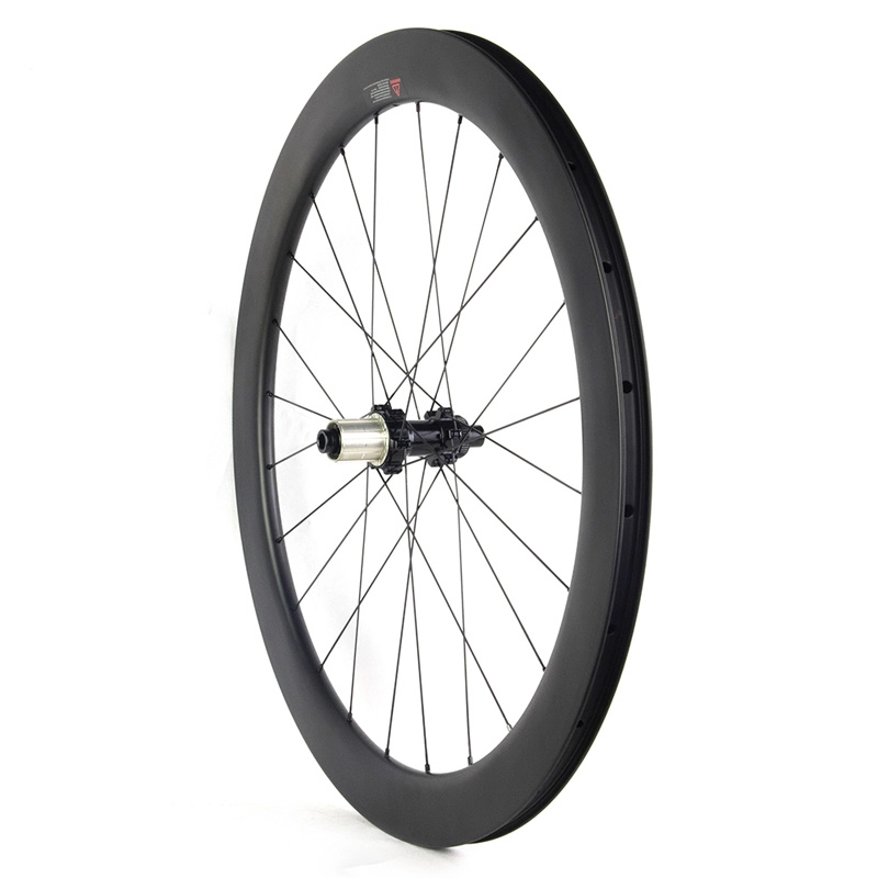 Lightcarbon cheaper road bicycle carbon disc brake tubular wheels