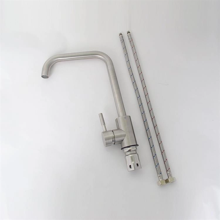 High Arc 304 Stainless Steel Kitchen Faucet