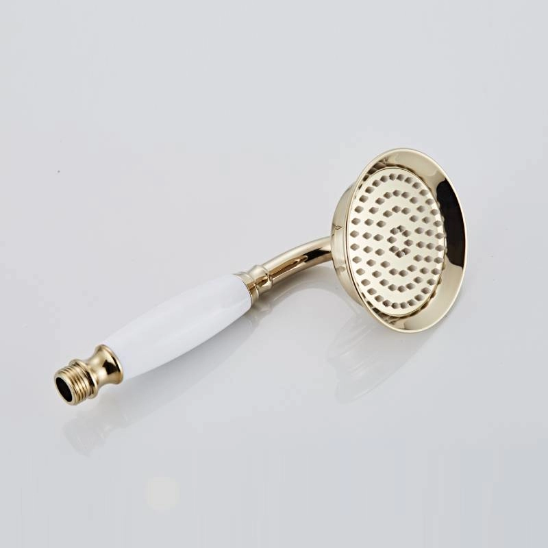 Bathroom Brass European Antique Handheld Shower Head