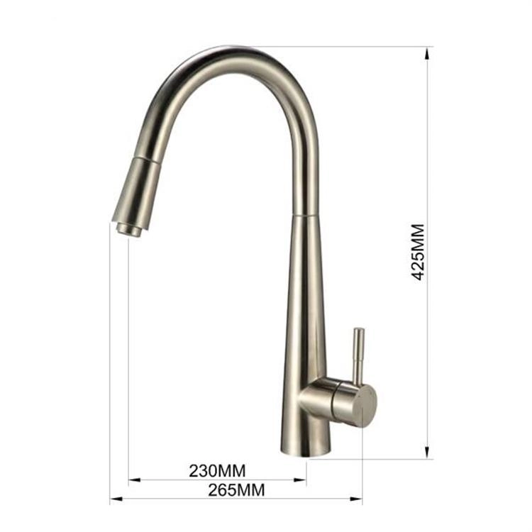 360 Degree 304 Stainless Steel Kitchen Faucet