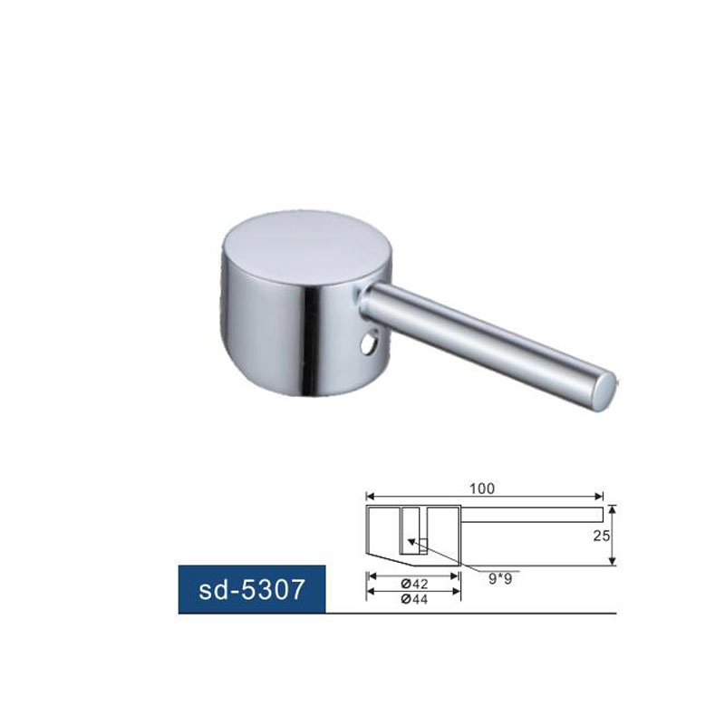 Faucet Lever Handle,35mm Cartridge Zinc Alloy Single Lever Handle Faucet Replacement