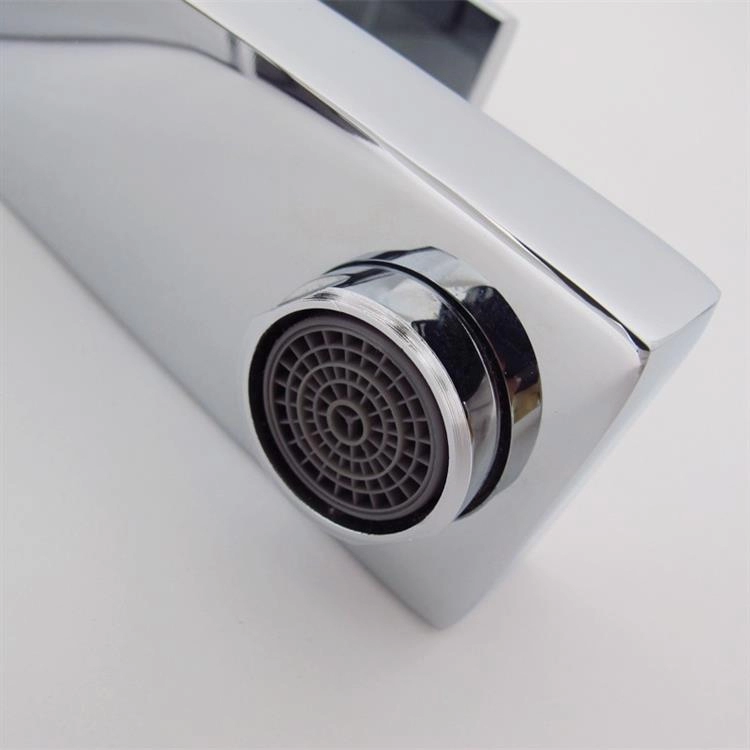 Heightened Cold Hot Water Mixer Tap Basin Faucet