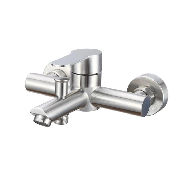 304SUS Cold Hot Stainless Steel Bath Mixer