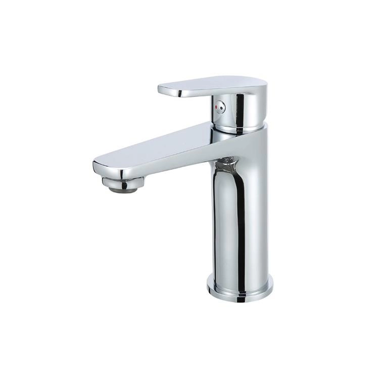 Chrome Bathroom Wash Basin Water Tap Basin Faucet