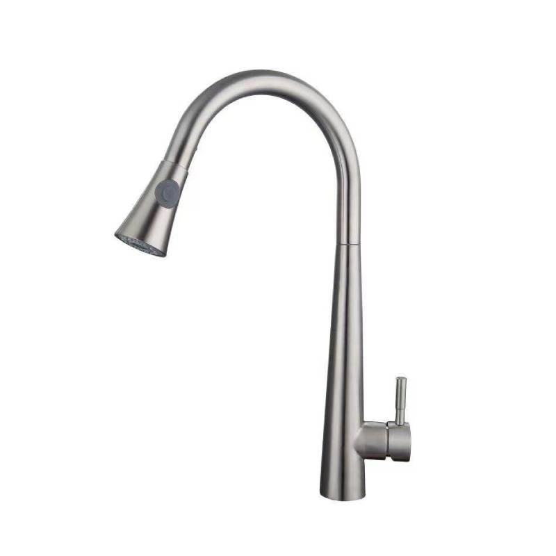 304SUS Pull-down ABS Sprayer Kitchen Faucet