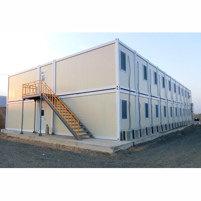 China Wholesale Price Light Steel Structure Prefabricated Flat Pack Container House Prefab House