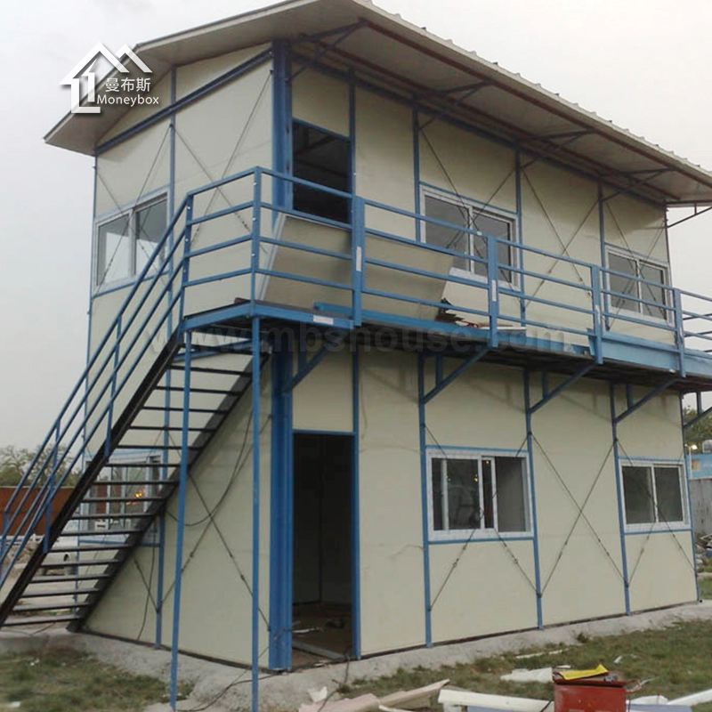 Moneybox Economical Double Story Modern House Living Prefab House