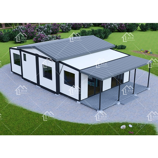 40ft Luxury Prefab Modular Three Bedrooms Expandable Container House