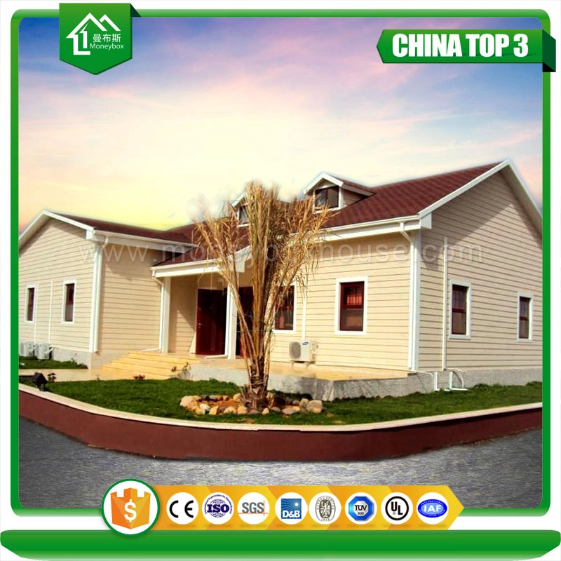 China Steel Structure Prefabricated Villa House with Low Cost