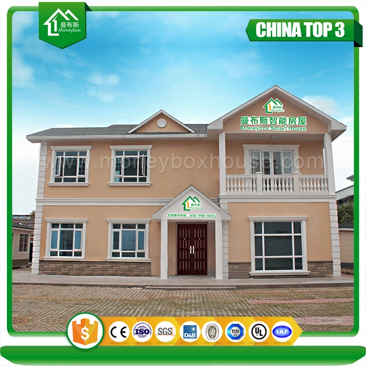 China Light Steel Frame Cheap Prefab Villa