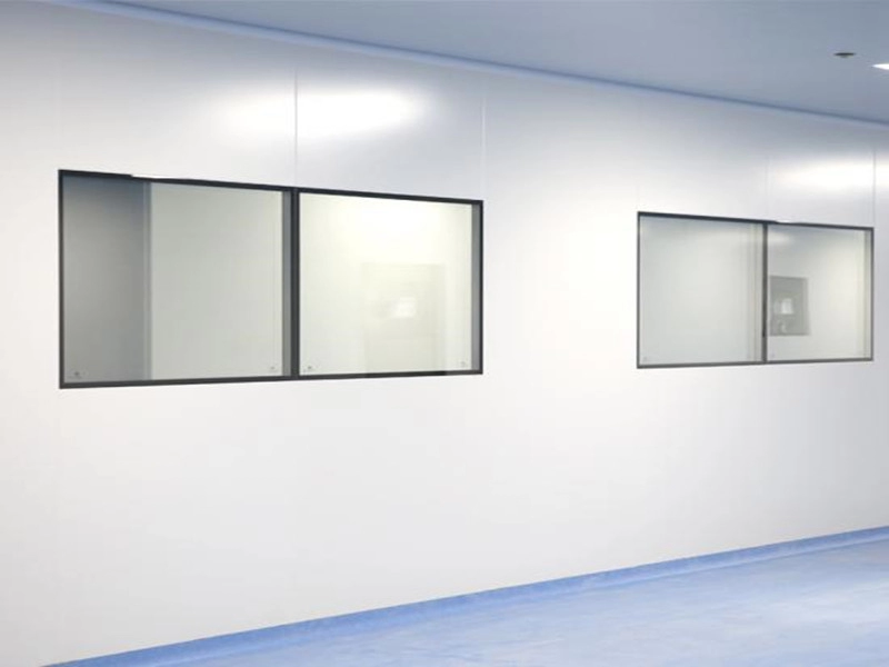 Fire Resistant Tempered Glass Pharmaceutical Cleanroom Windows