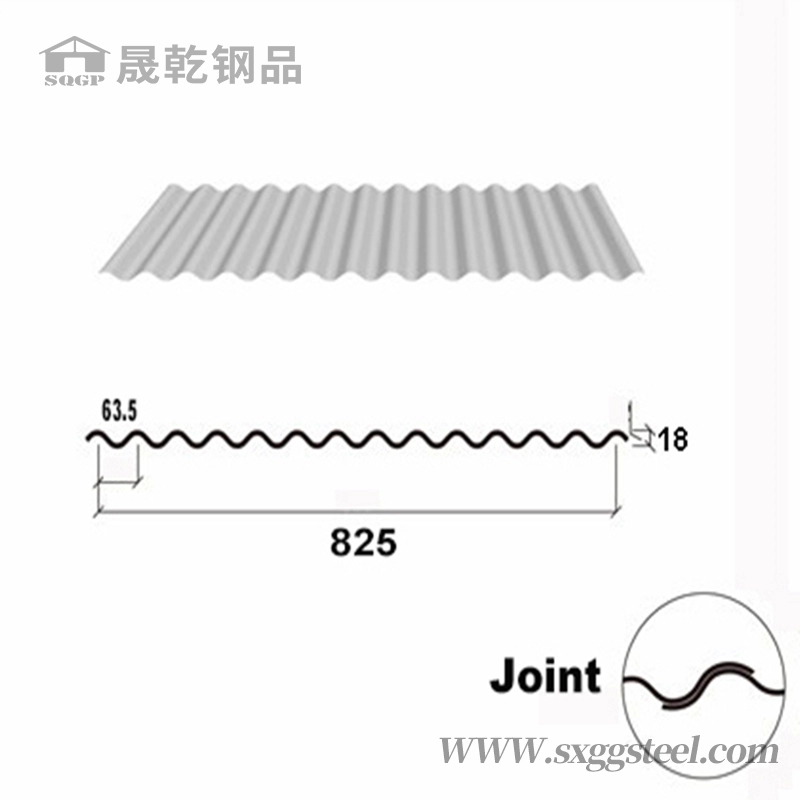Galvanized Corrugated Steel Wall And Roofing sheet