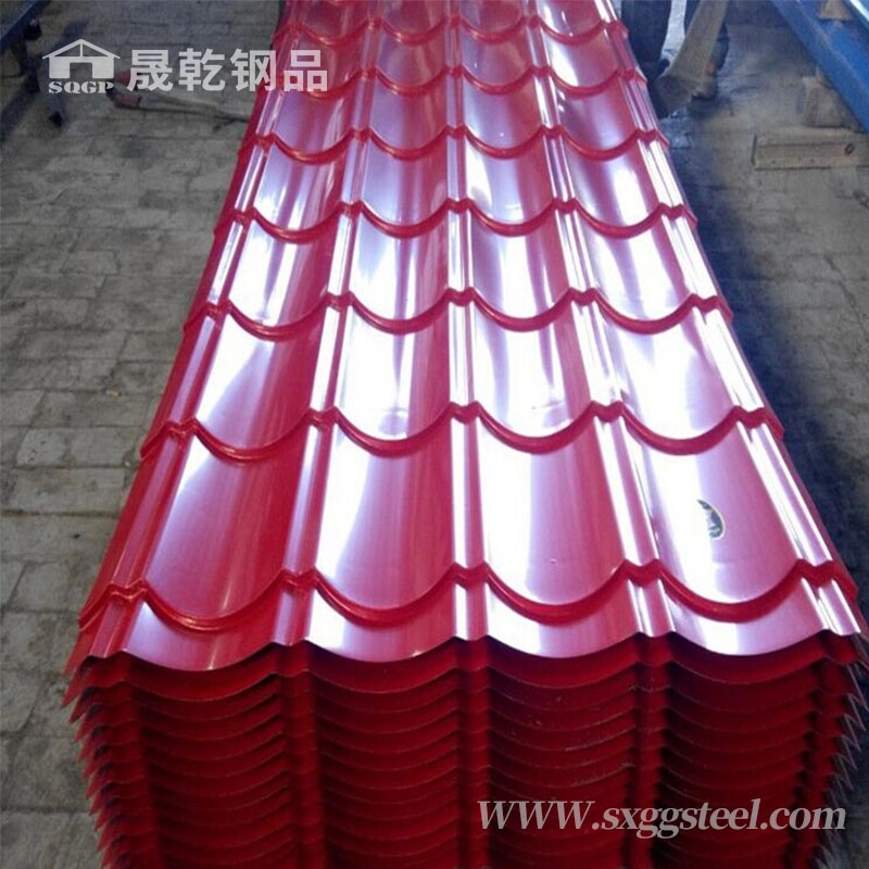 Color Coated Corrugated Galvanized Roofing Steel Sheet