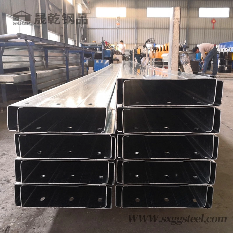 Galvanized C  Purlin for Large-span Steel Structure