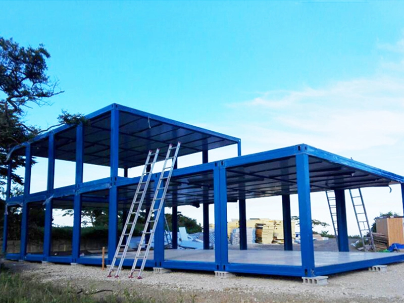 Construction site camp house prefabricated modular container dormitory