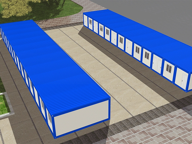 Prefabricated 2-story container school