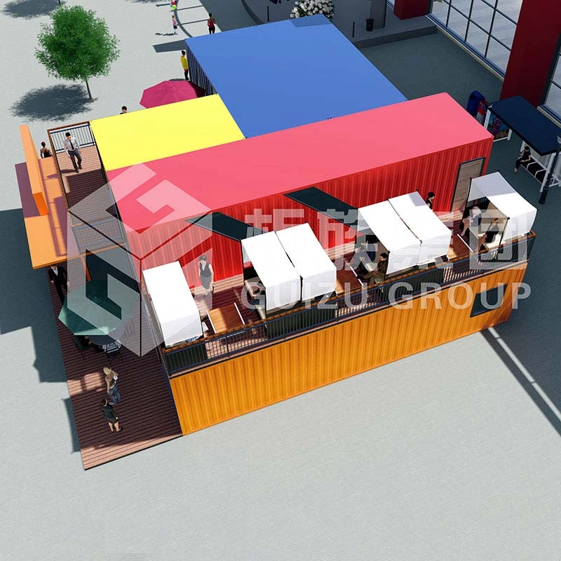 China Factory Supply 40ft Modular Assembled Shipping Container Entertainment Venue
