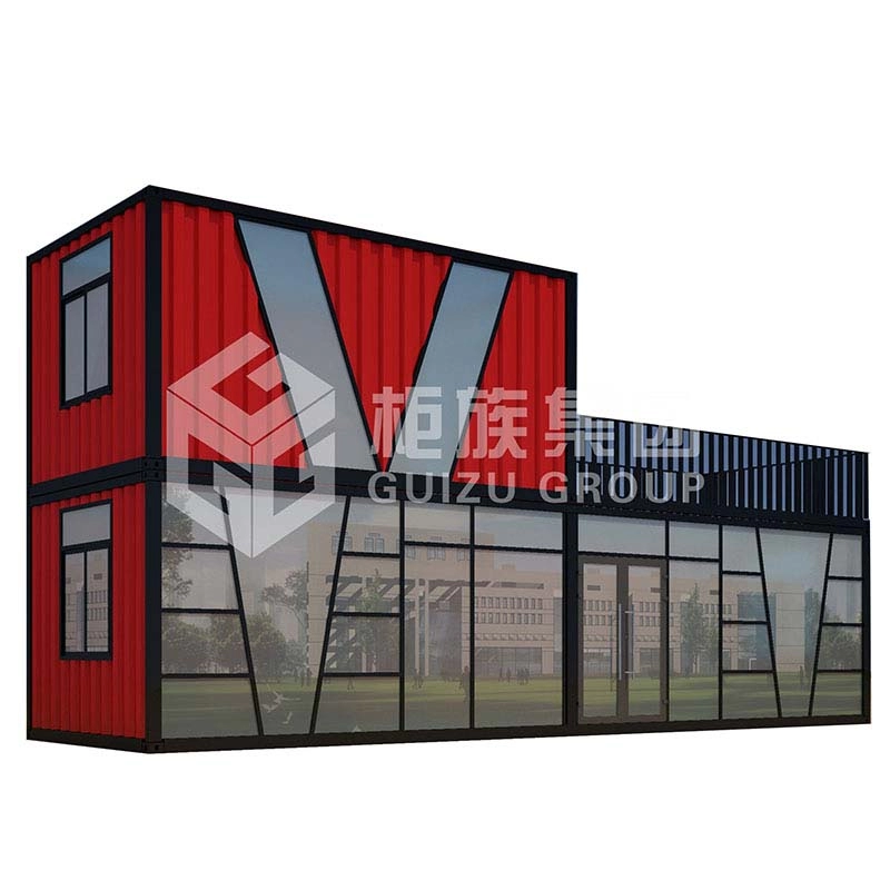 China 2019 Newest Design Prefabricated Factory Luxury 40ft Container Office for Studio