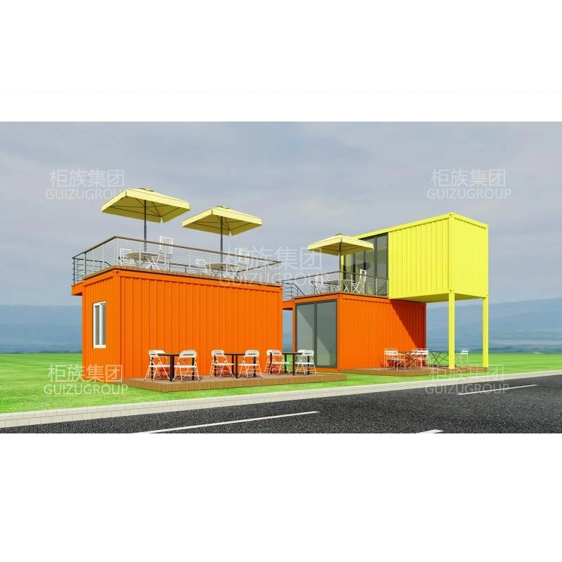 China Prefab Container Coffee Shop For Sale