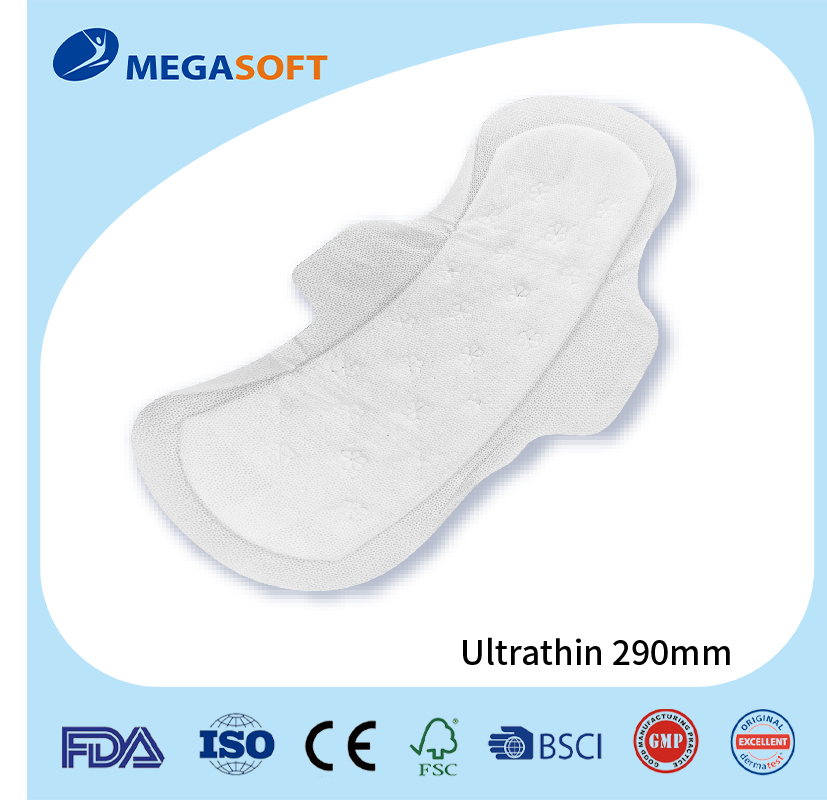 Ultra Thin Ladies Sanitary Napkin for Day Use 240mm