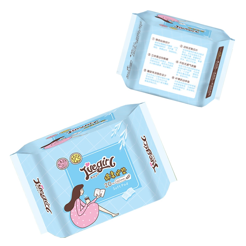 Sanitary Napkin Cotton Surface  For Daily and Night Use