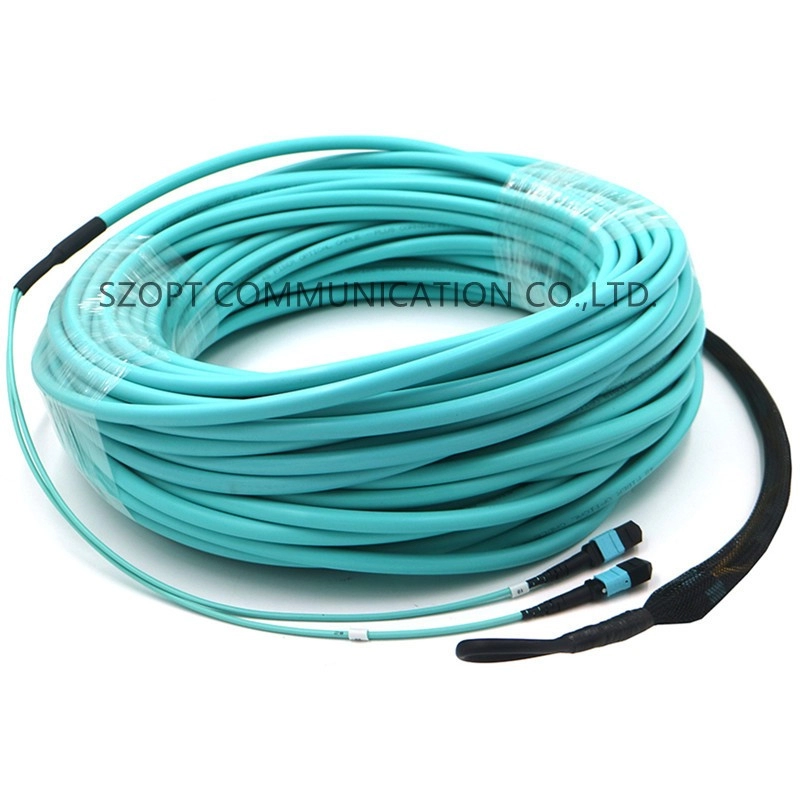 MPO MTP Trunk Cable with Pulling Eye SM MM OM3 OM4 OM5