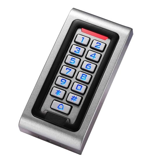 Metal Outdoor Waterproof Keypad RFID Touch Access Control Reader
