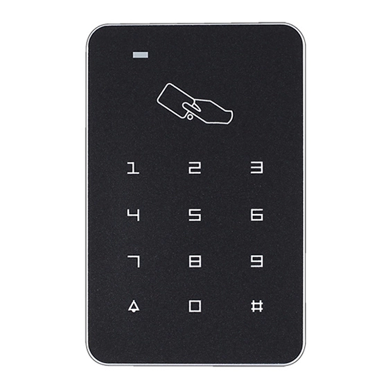Touch-screen Keypad Rfid Card Reader Access Control